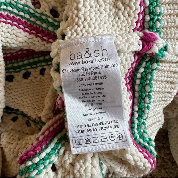 Ba&sh Chunky knit 90s style sweater - Picture 4 of 6